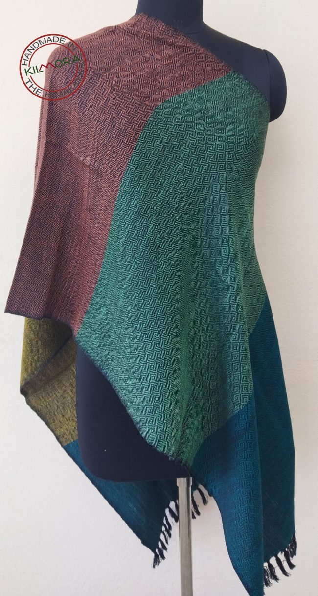 Pure merino wool stole