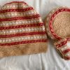 Hand-knitted Tea Cosy Set - Image 7