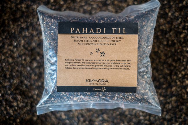 Packet of Pahadi Til or mixed sesame seeds