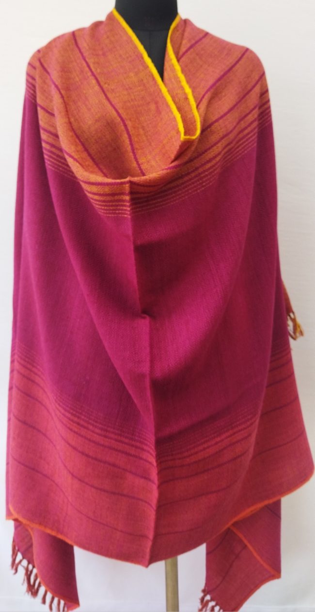 Pure Marino wool in fuchsia from Kilmora