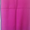 Merino wool stole from Kilmora in rich magenta edged with the deep eggplant purple