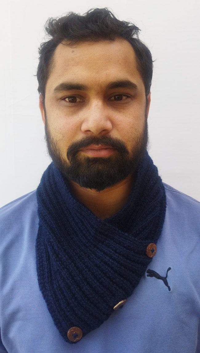 Hand-knitted Button Cowl - Image 3